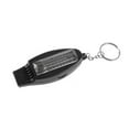 thumbnail image 4 of Portable Size Black 4in1 Mini Survival Tool Thermometer Whistle Compass free shipping, 4 of 7