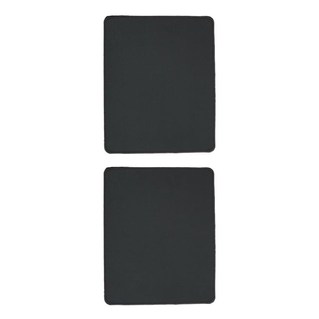 Sidaley Ratón cosido de borde para ordenador portátil, antideslizante, resistente al desgaste, 2021 negro 200*240*2mm 2piezas