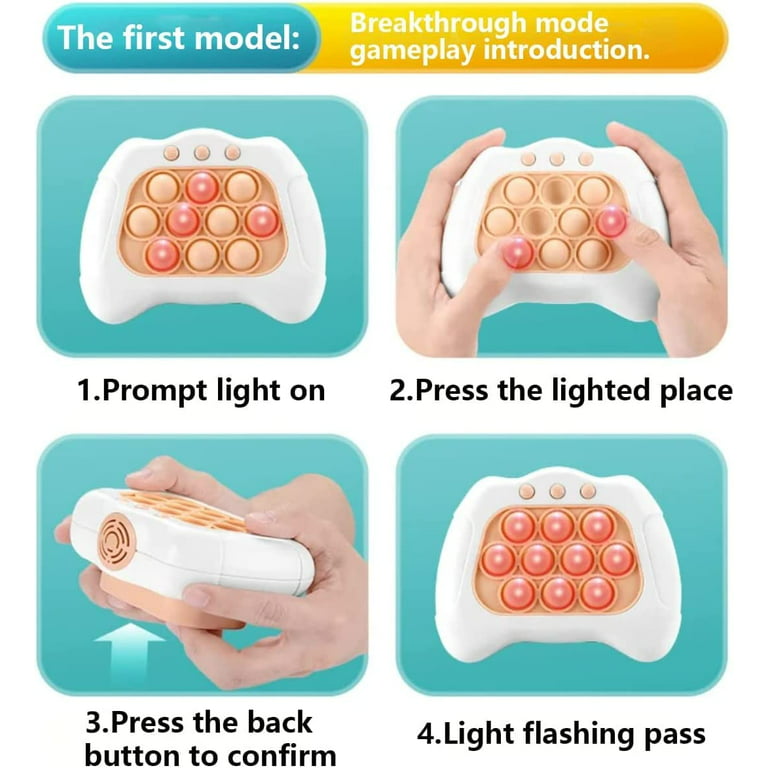 Fidget Sensory Toys | Pop Push Bubble Puzzle Games | Electronic Push  Bubbles Game Fidget Controller | Decompression Sensory Toy Fidgets Handheld  Games
