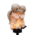 thumbnail image 2 of Solar Angel Ground Plug Light Resin Crafts IP55 Lawn Lamp (Pareja Angelito), 2 of 6