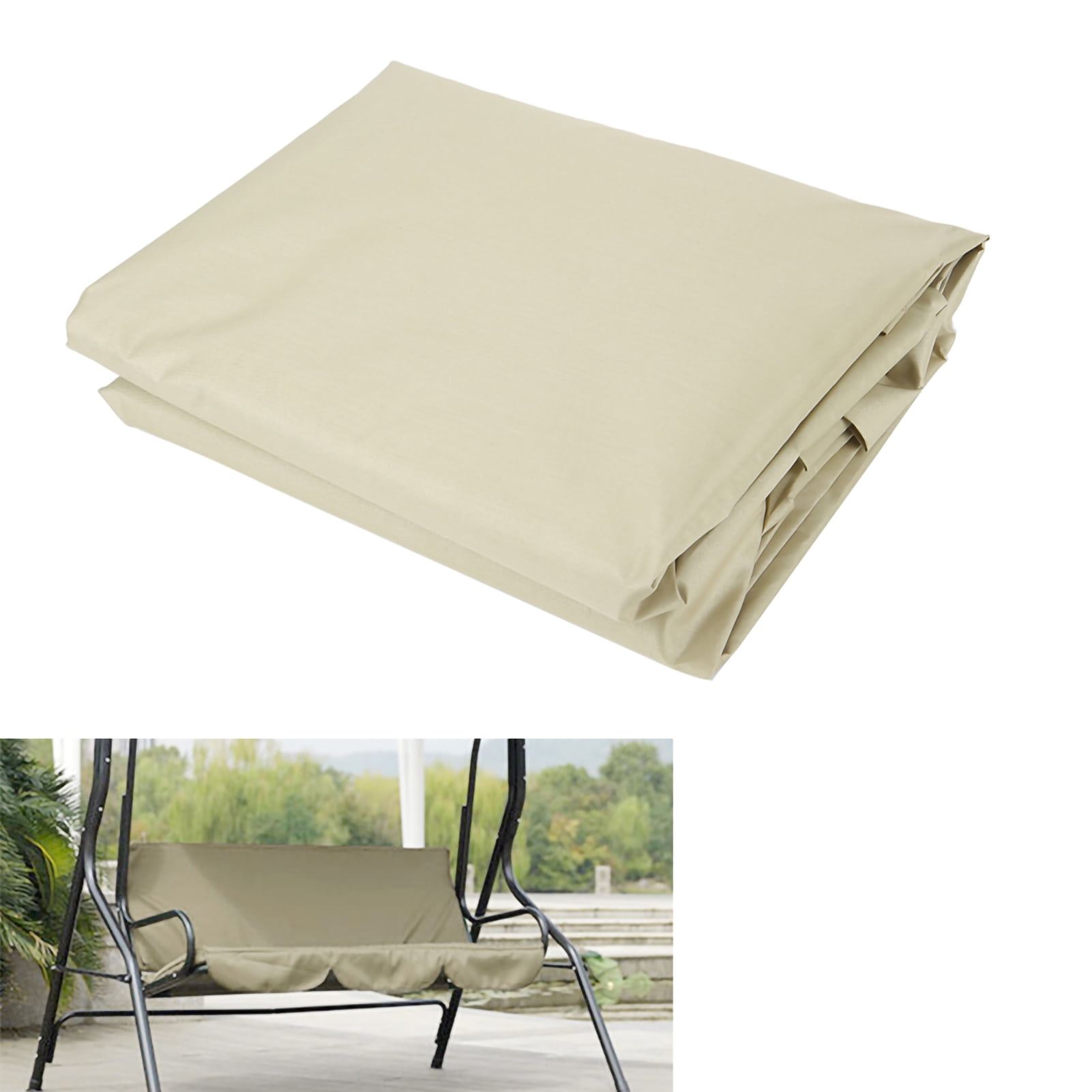 Garden treasures porch swing replacement cushions 2025