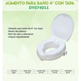 thumbnail image 1 of Aumento para BANO MOBICARE CON TAPA DY074011, 1 of 2