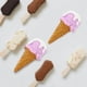 thumbnail image 3 of FELTECHELECTR 2 modelos de cono de helado, simulación de helado, postre artificial, juego de simulación, comida de cocina, juguete, 3 of 5