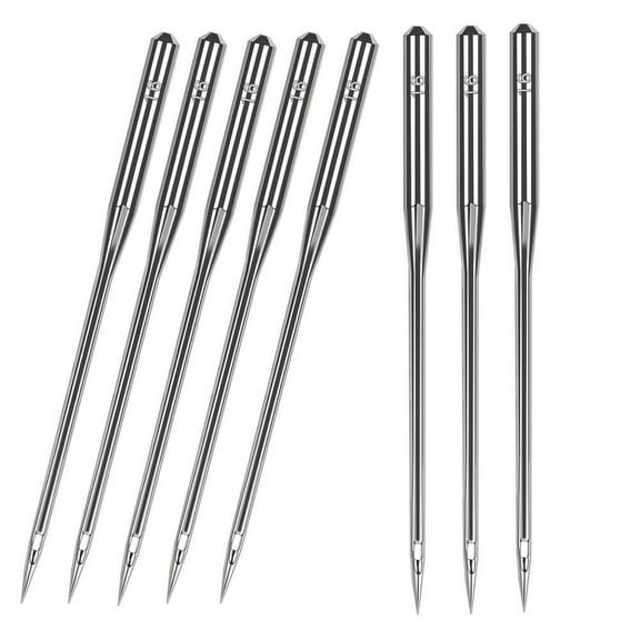 100 Pcs 16# Leather & Jeans Sewing Machine Needles, Heavy Duty Machine Needles