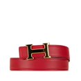 thumbnail image 1 of Hermès Ceinture Réversible Constante 60 Cuir Rouge Vin pour Femmes Hermès, 1 of 5