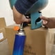 thumbnail image 4 of Adaptador de gas para cartucho de llenado directo | Conector inflable de cobre y aleación para estufas y calentadores de camping | Herramienta portátil para recarga de tanques de GLP, 4 of 6