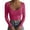 Pinky, variant on Slim Knit Long Sleeves with Large Neckline, Women's Ribbed Blouses, Warm Undershirt for Fall and Winter