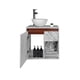 thumbnail image 3 of Gabinete De Baño Con Lavabo CLAIRE Con Ovalin Minimalista, 3 of 6