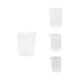 thumbnail image 2 of Injueey 4 unids/set taza medidora transparente cocina hornear taza medidora escala herramientas de medición para laboratorio Cocina y Comedor, 2 of 6