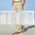 thumbnail image 4 of Pants for Women Plus Size Elastic High Waist Drawstring Fitness Sports Work Cargo pants, 4 of 7