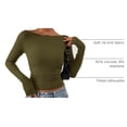 thumbnail image 4 of Remera PRETTYGARDEN Otoño 2025 con Frunces y Cuello Barco XL, 4 of 9