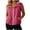 *1-Hot Pink, variant on Women's UPF 50+ Lightweight Zip Up Hooded Vest,Mesh Lining Sleeveless Jacket For Women,Ladies' Adjustable Hem Vest with Pockets,Blue,S-2XL