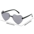 thumbnail image 2 of Ausyst Children Gift Candy Colored Heart Shaped Sunglasses Rimless Frame Party For Kids Children on Clearance, 2 of 2