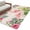 Pink, variant on Summer Pink Flamingos Round Rug 5ft Washable Circle Kitchen Rugs Non Slip Tropical Floral Leaves Cactus Large Area Rug Indoor Floor Carpet for Bedroom Living Room Home Office Dining Room Nursery