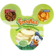 Crunch Pak Snack Foodles Featuring Disney with Sweet Sliced Apples, Cheddar Cheese & Pretzels, 5 oz