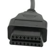 thumbnail image 3 of Diagnostic Cable, Practical  Cable Diagnostic Tool, Convenient 14 Pin To 16 Pin Diagnostic Cable, Plastic for Car, 3 of 7