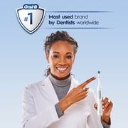 Oral-B Toothbrush, Pro 1000 Rechargeable Electric Toothbrush, White, 1 Count, Adults and Children 3+