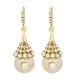 thumbnail image 2 of HomeKingdee Coffee Pearl Earrings - Fashion Opal Pearl Earrings for Women Gifts for Valentine's Day, Mother's Day, Christmas, 2 of 5