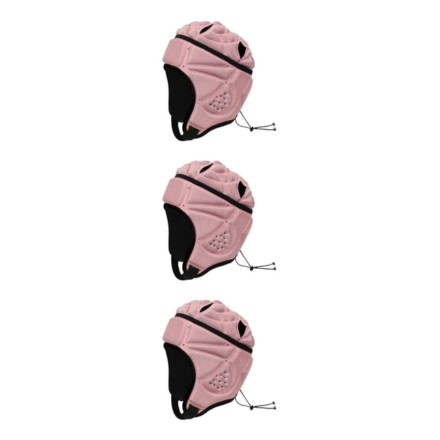 Advancent EVA Portero Rugby Fútbol Fútbol Casco Rugby Sombrero Cabeza Protector Guardia Rosa Type1 NO1