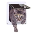 thumbnail image 3 of Pets Landing Puerta con solapa para gatos Puerta magnética para mascotas para puertas interiores, ventanas, paredes, espacios para gatos, armarios y cajas de arena, 3 of 5