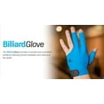 thumbnail image 7 of McDermott Billiard Pool Cue Glove - for Left Hand (Right-Handed Player), Medium, Blue, 7 of 7