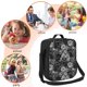 thumbnail image 5 of Disketp Black Cats In A Garden Bolsa Térmica Estampada para Almuerzo, Lonchera para Hombres y Mujeres Adultos, 5 of 7