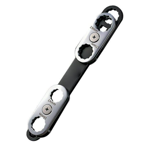 Manual Adjustable Wrench With 360 Degree Rotating Head And Open End/Box Hot R4