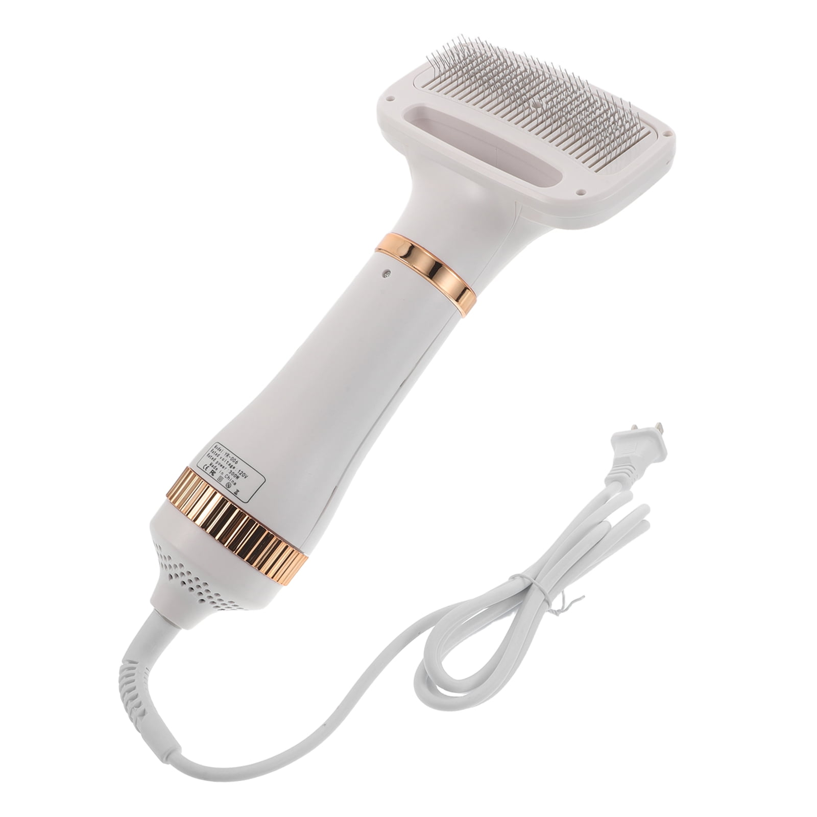 ELAYARD Dog Hair Dryer Brush for Home Use with Powerful Airflow and Detangling Function