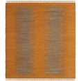 thumbnail image 6 of SAFAVIEH Montauk Adayln Abstract Cotton Area Rug, Orange, 8' x 10', 6 of 9
