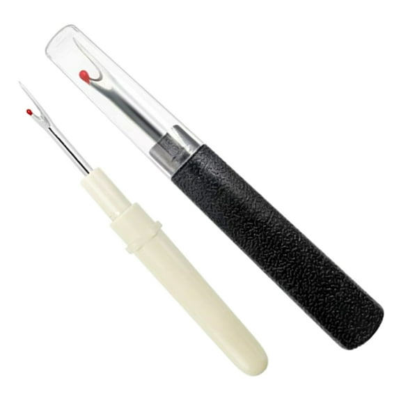 2 Pcs Embroidery Removal Tool Portable Seam Rippers Grip Thread Trim Kit