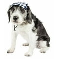 thumbnail image 5 of Pet Life HT5ZBLG Bone Cappa Graffiti Sculptured UV Protectant Adjustable Fashion Dog Hat - Zebra Pattern, Large, 5 of 5