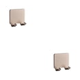 thumbnail image 3 of Soporte para máquina de afeitar Inteprter Colgador Adhesivo para Ducha Montado en la Pared Aluminio Extraíble Oro 2Conjunto, 3 of 6