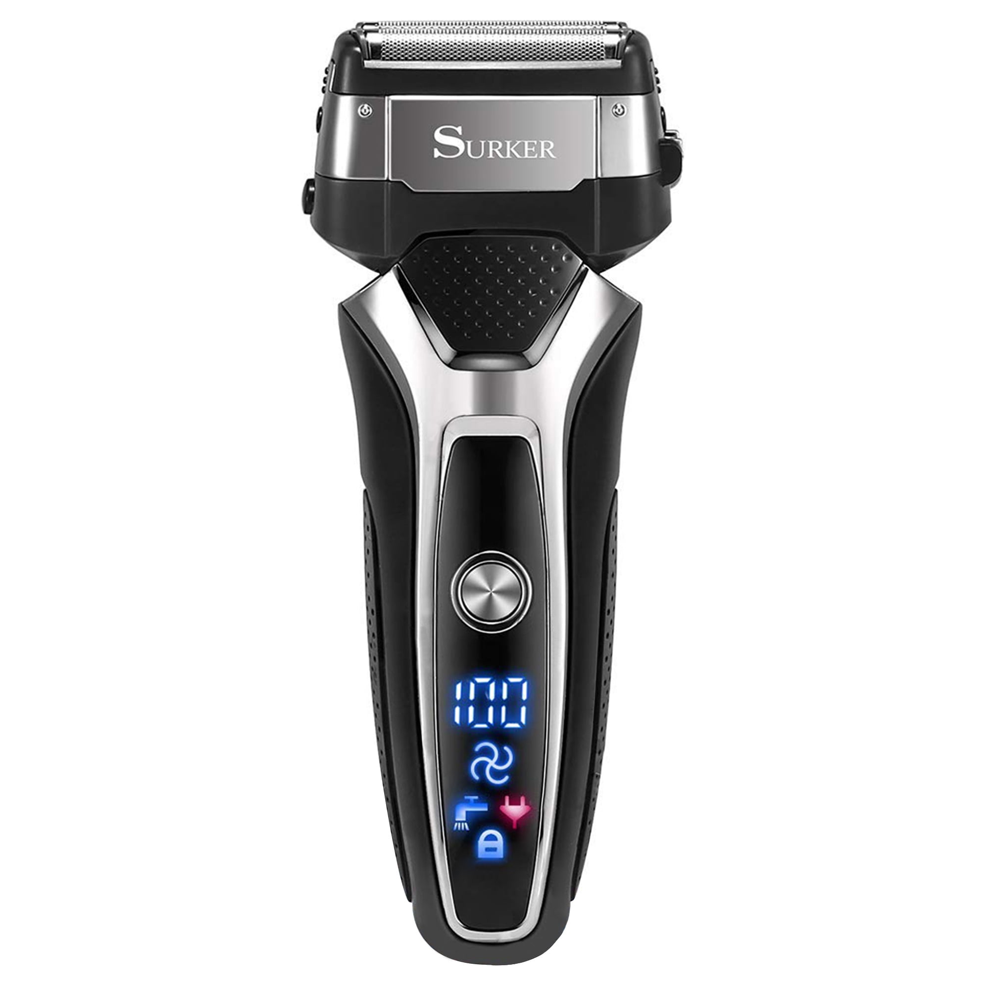 rechargeable electric razor with trimmer