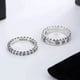 thumbnail image 4 of Anillo forevei clásico retro ancho y estrecho para parejas de hombres y mujeres Elemento de moda versátil, 4 of 6