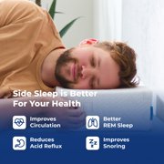 (2 pack) Pillow Cube Ice Cube Cooling Memory Foam Bed Pillow (1 Count)