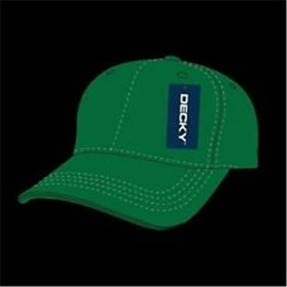 Relaxed Washed Cotton Caps, Kelly