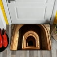 thumbnail image 3 of Absorbent Indoor Door Mat for Entryway and Bathroom Crafted in Velvet Polyester Fiber Non Washable Floor Mat for Home and Practical Use, 3 of 5