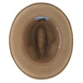 thumbnail image 2 of Belfry Crushable Dress Fedora Men's Vintage Style Hat 100% Pure Wool (Large, Pecan), 2 of 6