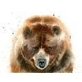 thumbnail image 2 of Shefranov, Olga 32x26 White Modern Wood Framed Museum Art Print Titled - Bear IV, 2 of 4