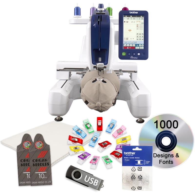 Brother PRS100 Persona Embroidery Machine with 199 Free Bonus Bundle