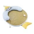 thumbnail image 4 of Almencla Lit pour Chat Tapis Rafraîchissant Antidérapant Confortable Réutilisable Portable Lavable Lit pour Animaux Bleu G, 4 of 8