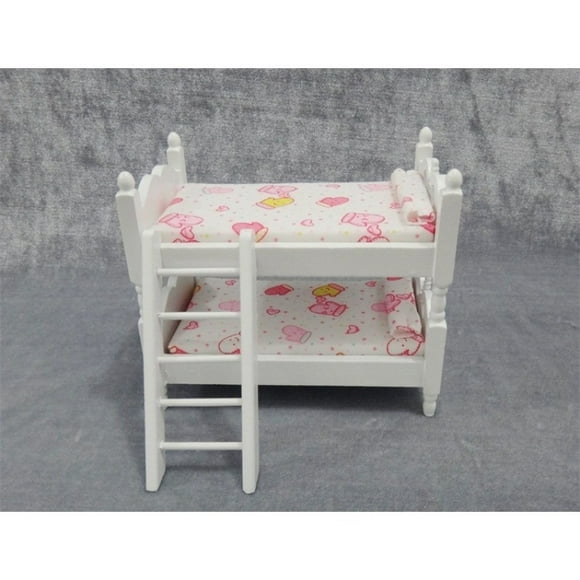 White Wooden Baby Doll Crib, Stackable Doll Bed Toy,Dolls Furniture is more structurally stable and last longer