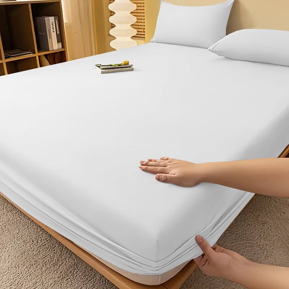 Extra Deep Fitted Sheet – Hotel Quality Soft Breathable Microfiber Wrinkle-Free All-Season Bedding, Single/Double/King/Super King Sizes