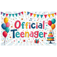 thumbnail image 3 of Yatrandify Colorful Theme Happy Birthday Banner For Kids Party Teenage Celebration Indoor Decoration, 3 of 8
