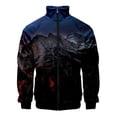 thumbnail image 2 of Chaqueta con estampado de paisaje de montaña nevada en 3D, chaquetas con gráficos de paisajes divertidos para hombres y niños, ropa de calle de moda, ropa, tops, 2 of 5