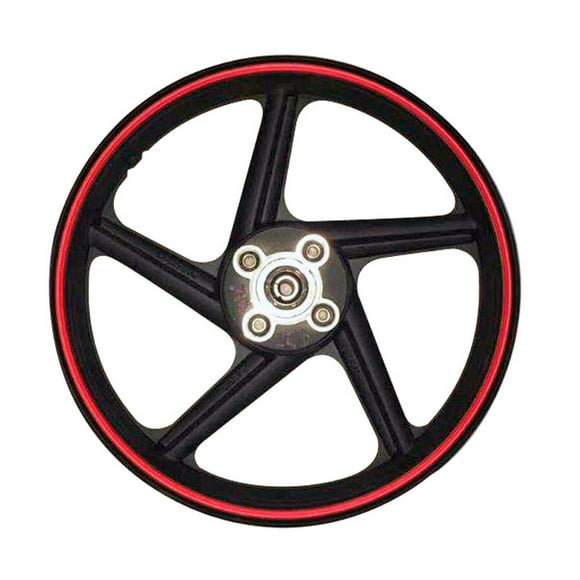 RIN 18 TRASERO ALUMINIO NEGRO/ROJO IT FT 180 LED (13-18)