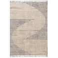 thumbnail image 1 of Casavani Handmade Blue Geometric Cotton Dhurrie Dining and Living Room Rug Floor Area Rug 6x8 feet, 1 of 1