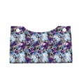 thumbnail image 2 of Goofa Purple Marble Texture Pattern Triangle Square Tissue Box Cover, Modern PVC Leathe Facial Paper Holder,Decorative Holder/Organizer for Bathroom Vanity Countertop, 2 of 9