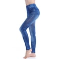 thumbnail image 2 of SAYFUT Women's Skinny Jegging Seamless Stretchy Jean Like Soft Yoga Pants Leggings, 2 of 4