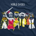thumbnail image 2 of Mens Noble Gases Science T Shirt Funny Periodic Table Nerdy Graphic Tee Geeks (Navy) - 3XL, 2 of 3